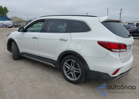 2017 Hyundai Santa Fe Limited Ultimate из США, поврежденный, VIN KM8SRDHF4HU240909